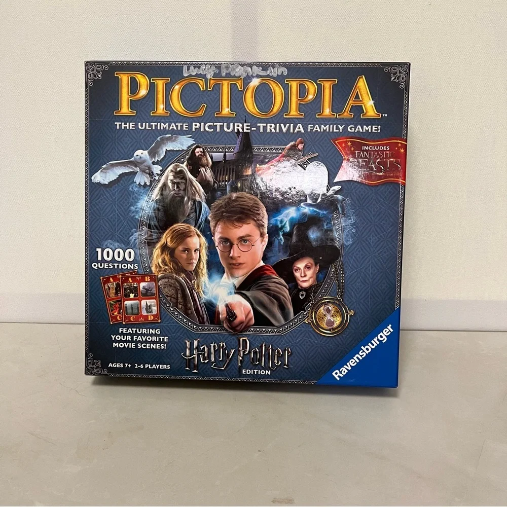 Ravensburger Pictopia Harry Potter Edition Family Board Game Trivia Questions